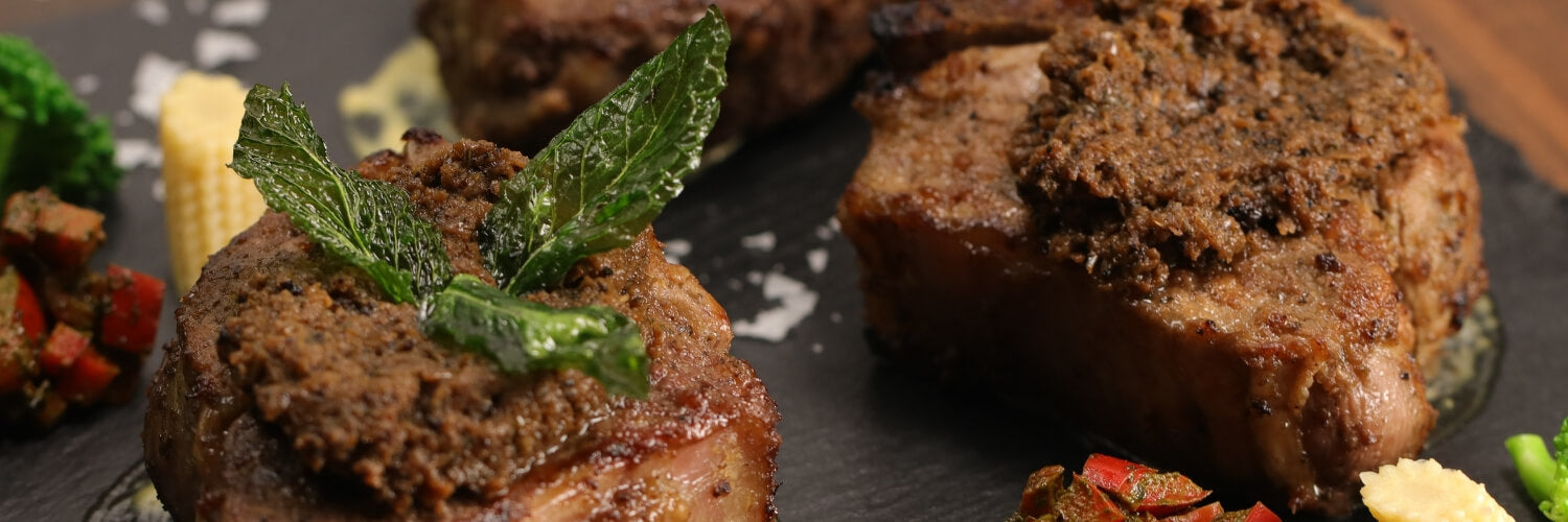 Recipe & Video: Japanese inspired Mint Marinated Lamb Chop Steaks