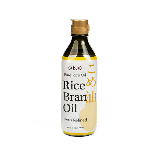 A package bottle of Pure Rice Bran Oil