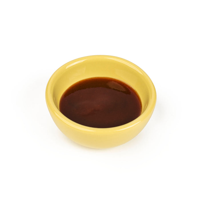 A bowl of the organic tonkatsu sauce