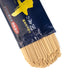 Dried juwari soba noodles popping out of package of the product