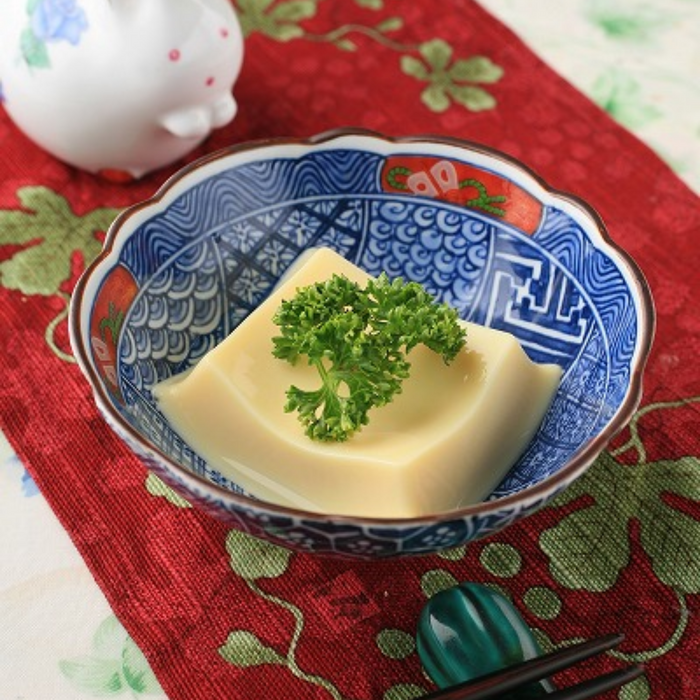 A bowl of tofu