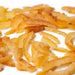 Dry candied citrus peels close up