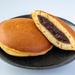 Two Dorayaki pancakes on a plate