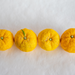 Four pieces of kito-yuzu citruses