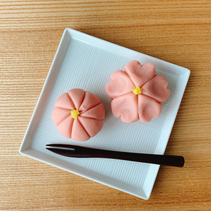 A plate of wagashi