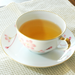 A cup of sakura leaf tea