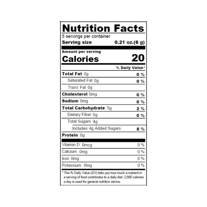 Dry candied kawachi bankan peels nutrition facts